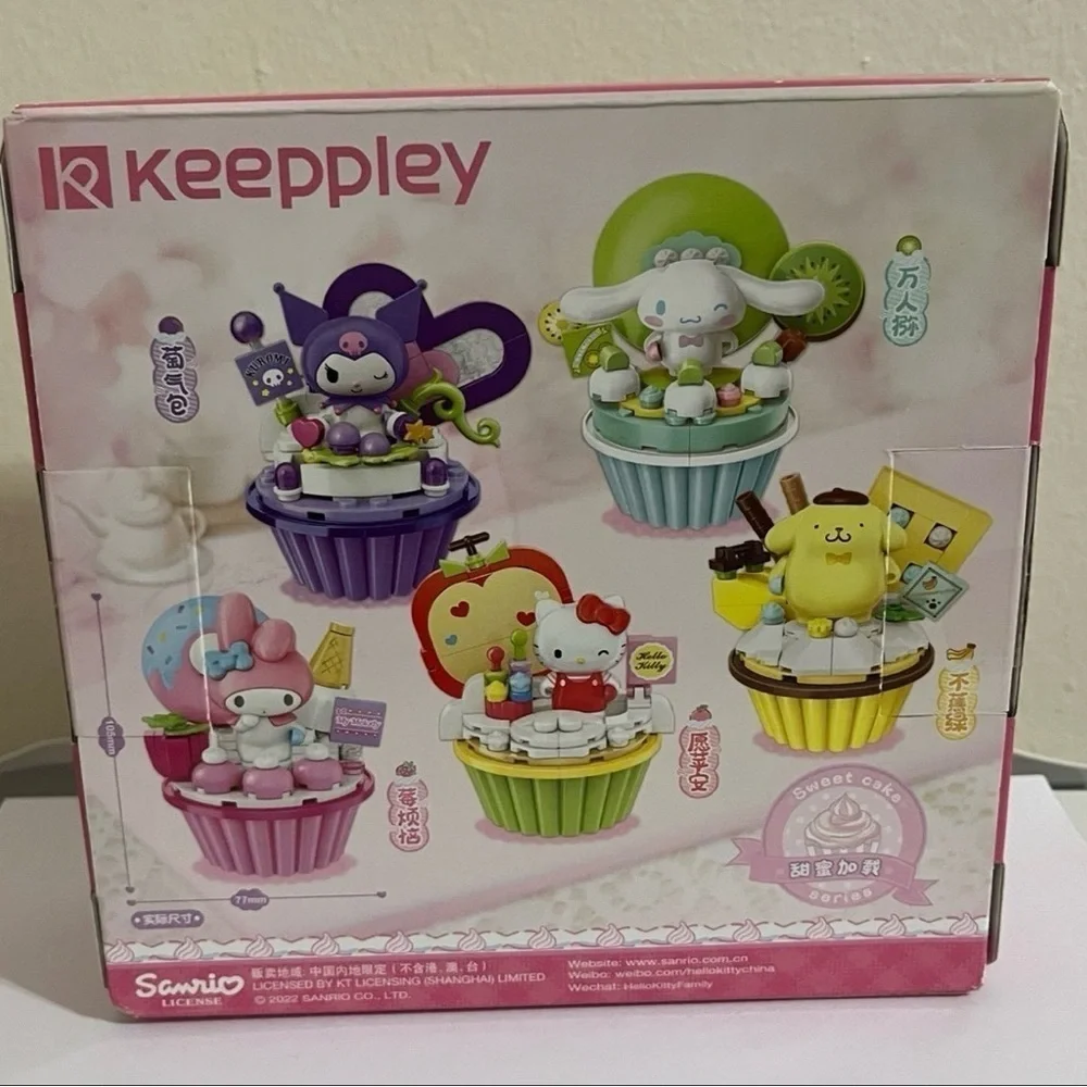 My Melody Cupcake Building Set Keeppley (Legos)